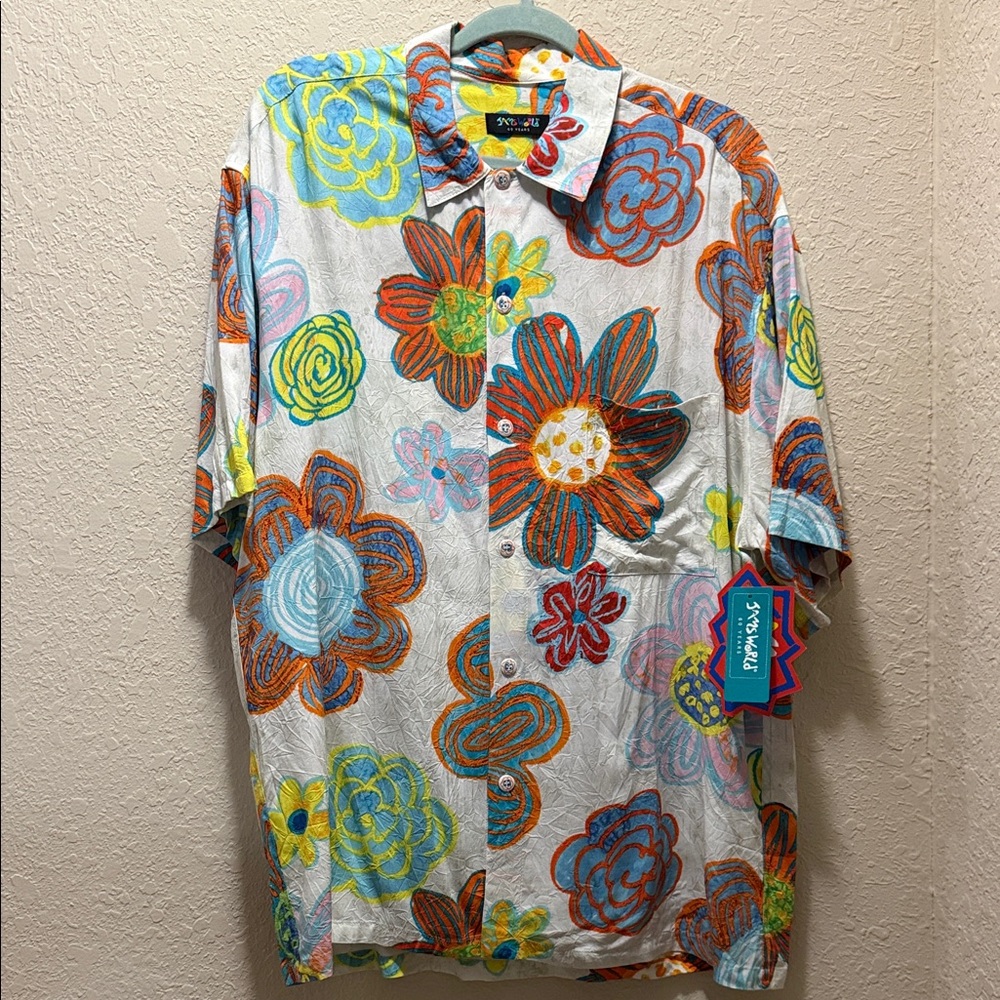 NWT, Jams World Men’s Retro Gumdrop Shirt, Size L